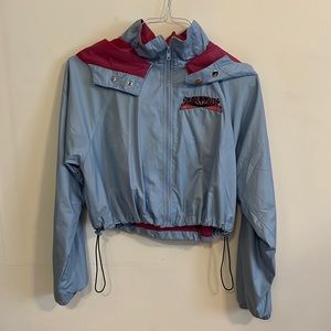 Babe Zone Crop Hoodie Jacket